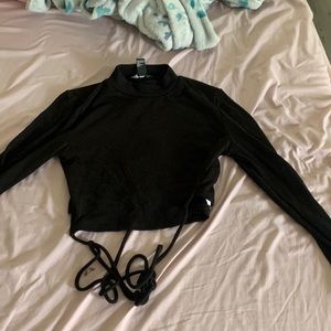 It’s from forever 21 and it’s black crop long sleeve